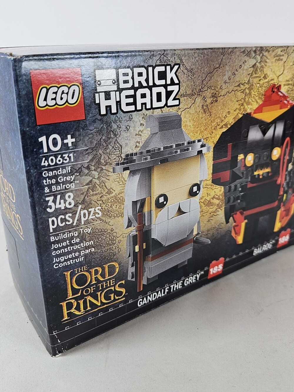 LEGO: Lord of the Rings BRICKHEADZ Gandalf the Grey & Balrog (40631) NEW SEALED